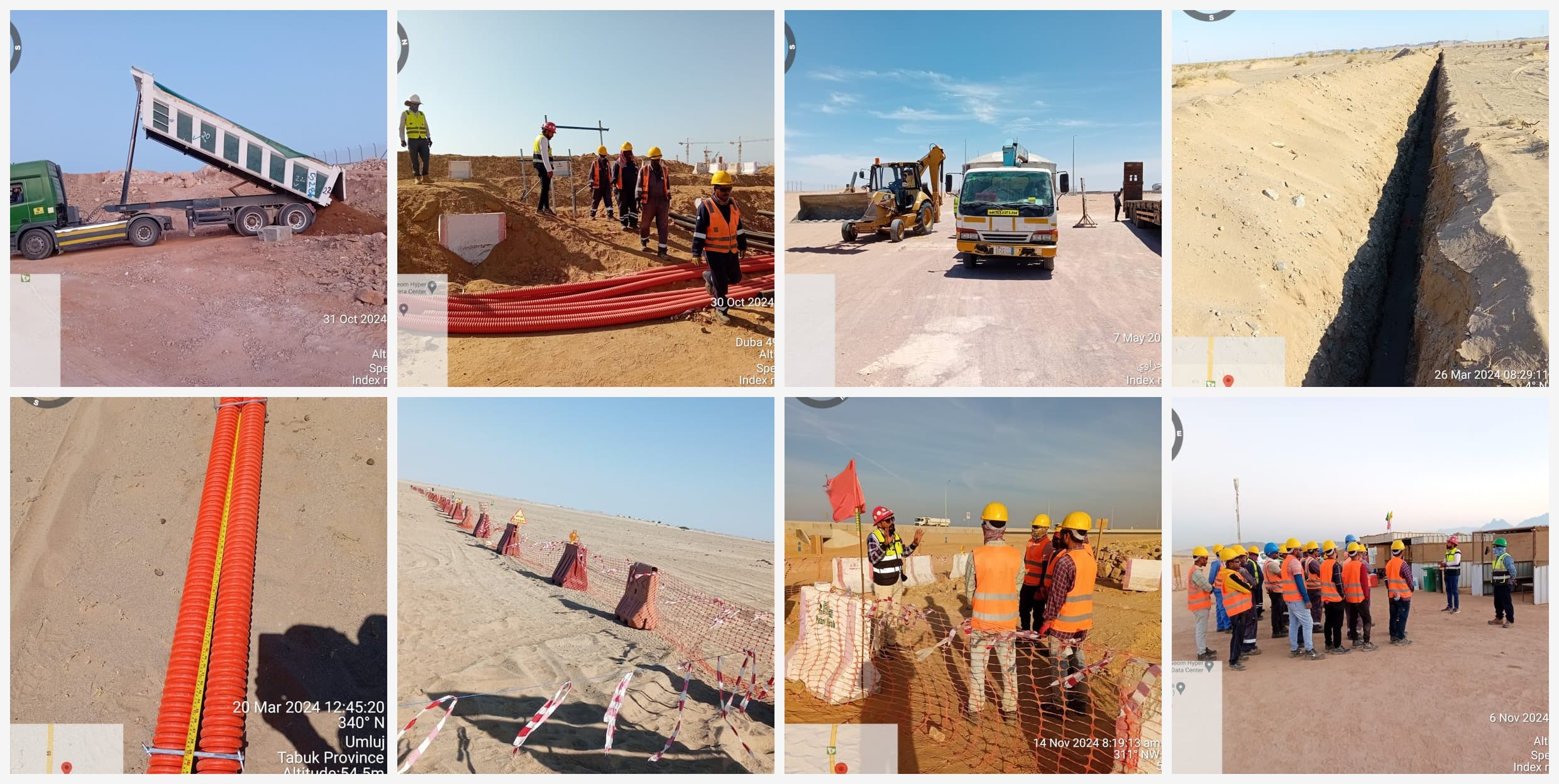 Fibre Duct Network — NEOM & Tabuk