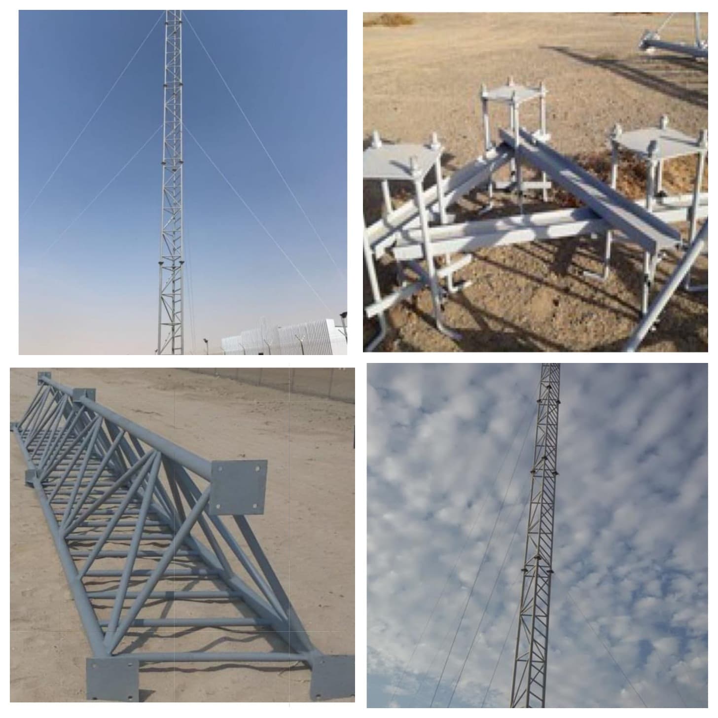 Guyed Masts & Tower Steelwork